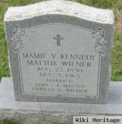 Mamie V. Kennedy Wiener