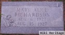 Mary Alice Richardson