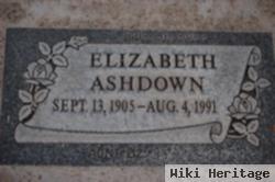 Elizabeth Ashdown