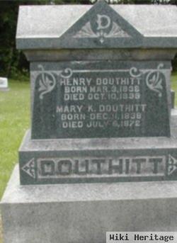 Henry J Douthitt