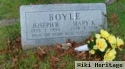 Joseph B Boyle