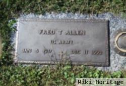 Fred T Allen