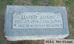 Lloyd Adams