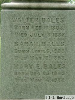 Walter Bales