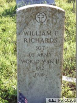 William F Richards