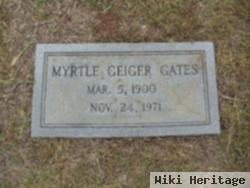 Myrtle Haywood Geiger Gates