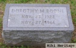 Dorothy M. Boone