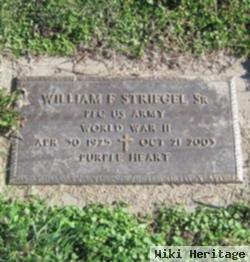 Pfc William F. "bill" Striegel