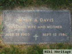 Mary A Davis