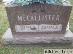 Willard G. Mccallister