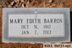 Mary Edith Hill Barron