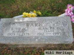 Blanche C Clark Warf