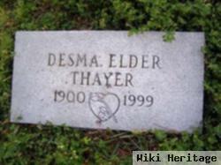 Desma Elder Thayer