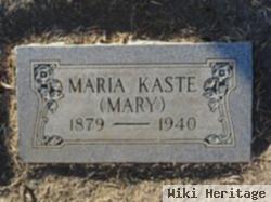 Maria "mary" Kaste