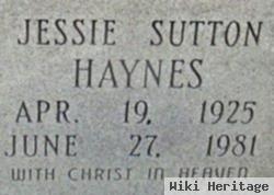 Jessie Sutton Haynes