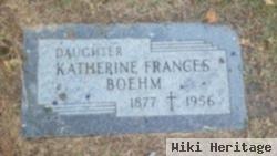 Katherine Frances Boehm