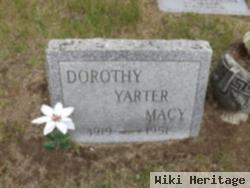 Dorothy Yarter Macy