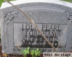 Lola Pearl Sikes Fordham