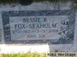 Bessie B Fox Seaholm