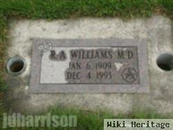 Dr R A Williams