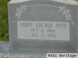 John Archie Pate