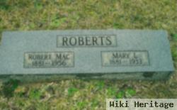 Robert Mcferrin "mac" Roberts