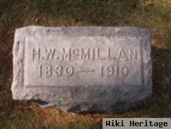 Henry William Mcmillan