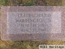 Lee Richard Warrington, Jr.