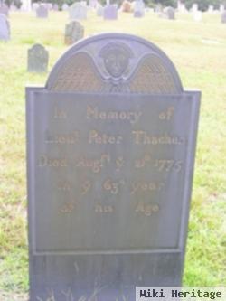 Lieut Peter Thacher