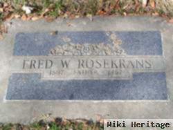 Frederick Warren "fred" Rosekrans