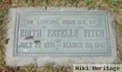 Edith Estelle Fitch