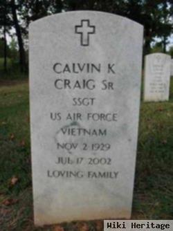 Calvin K Craig, Sr