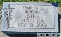 Armilla G. Koenig Gies