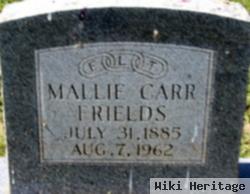 Mallie Carr Frields