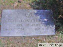 Cecil Leon Clement