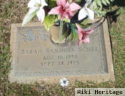 Sarah Sanders Schee