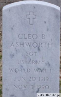 Cleo B Ashworth