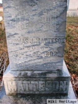 Thomas J Matteson