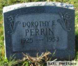 Dorothy E Perrin