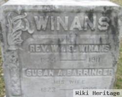 Susan A. Barringer Winans