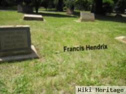 Frances "frankie" Smeadon Hendrix