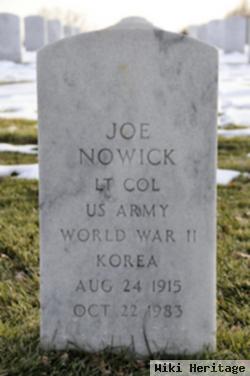 Joe Nowick