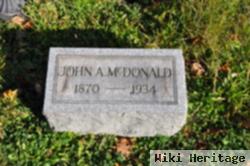 John A Mcdonald