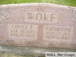 Catherine (M Ller) Miller Wolf