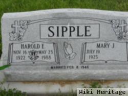 Harold Eugene Sipple