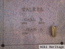 Carl B Walker