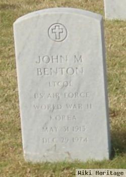 John Mahlon Benton