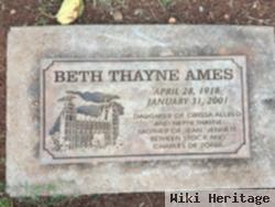 Beth Thayne Ames