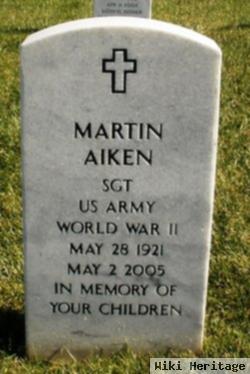 Sgt Martin Aiken