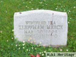 Winifred Lea Kleffman Meece